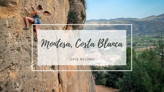 Okładka do wspiu o sektorze wspinaczkowym Montesa, Costa Blanca